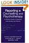 Reporting in Counselling...