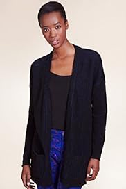 Limited Collection Open Front Cardigan with Mohair