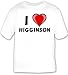 I Love Higginson T-shirt