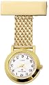 Excelanc! Schwestern Taschenuhr 100% Edelstahl IPG vergoldet
