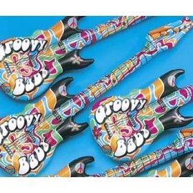 Inflatable Groovy Guitars 42 inch (12 PKG) by TC