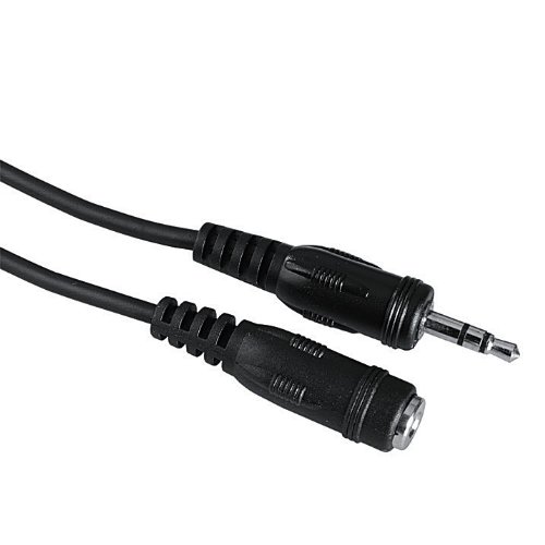 Hama Audio-Kabel 3,5-mm-Klinken-Stecker/Kupplung Stereo, 5 m Preisvergleich