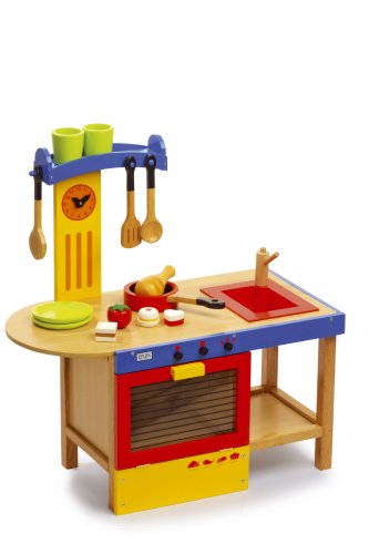 Childrens Toyshop  Toys : Wooden Kitchen