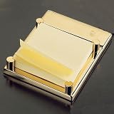 23kt Plated Post-It Note Holder