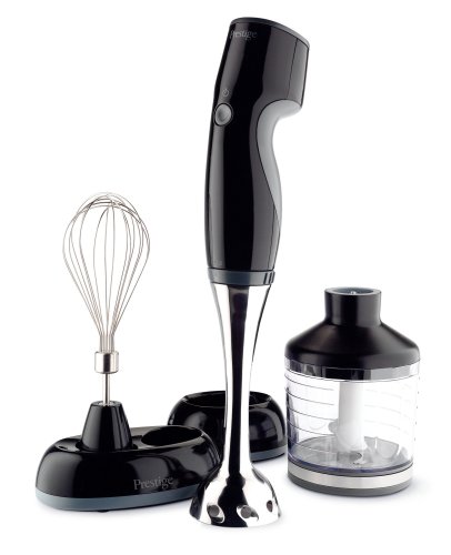 Prestige Deco 3 in 1 Cordless Cuisine Multi Processor, Black