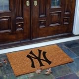 New York Yankees Flocked Door Mat