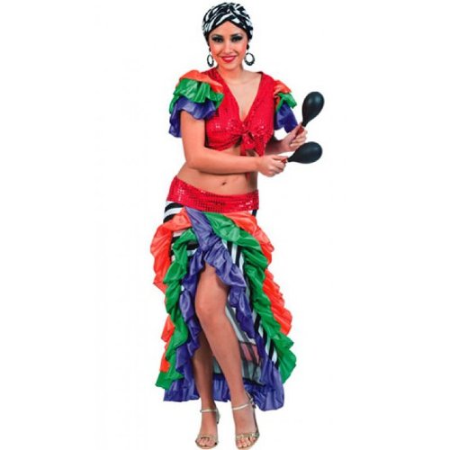 Brasilien Samba Lady Kostüm Fasching Erwachsene