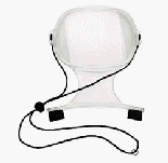 Electronics : GX Optical Opticron 58595 Hands Free Magnifier, 2X Mangification, 115mmX152mm Dimension, High Quality, PMMA lens with plastic frame and cord loop