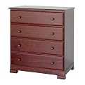 Da Vinci Kalani 4-Drawer Dresser - Cherry