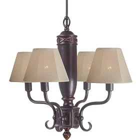 Royce Lighting RLCH5142 4-21 Brentwood Collection 4-Light Portable Indoor Outdoor... by 