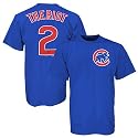 Majestic Chicago Cubs #2 Ryan Theriot Royal Blue Players T-shirt
