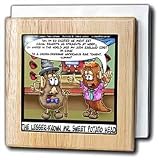Mr Sweet Potato Head - 6 Inch Tile Napkin Holder