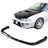 1997 - 2001 Subaru Impreza STI Style Polyurethane PU Front Bumper Lip Wing by RS Type