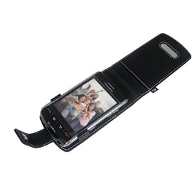 Proporta Alu-Leather Case (BlackBerry Storm Series) - Flip Type