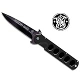 Smith and Wesson Folding Knife Military Black