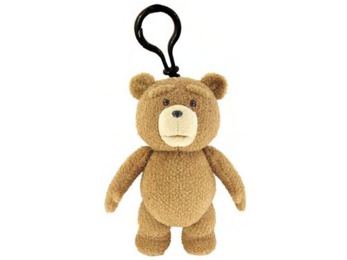 Cafepress Ted Movie - Talking Ted Backpack Clip (Rated R)