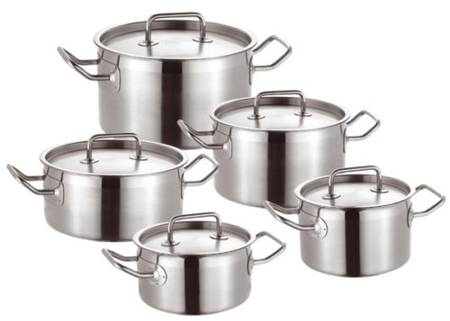 Schulte-Ufer Set 450 Topf-Set Mega-Set Profi-Line i, 5tlg.