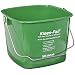San Jamar KP256 Green Kleen Pail Container, 8qt Capacity, For Cleaning Solutions