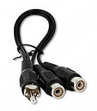 Your Cable Store Composite / RCA Splitter Cable 1M/2F Free Shipping
