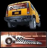 Glasscapes Dragster Blowout Rear Window Graphic Kit - 20in x 65in