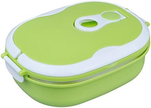 eParams Stainless Steel Lunch Box, Green