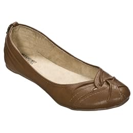 Women's Mossimo Supply Co. Octavia Twist Flats - Brown