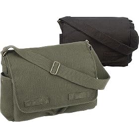 Heavyweight Classic Canvas Messenger Bag