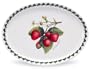 Portmeirion Strawberry Fair Earthenware 15-Inch Oval Serving Dish