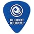 Planet Waves 10 Standard Guitar Picks - Duralin Blue ###GT!!! Medium/Heavy