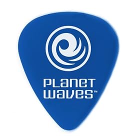 Planet Waves Duralin Blue Picks Medium/Heavy Gauge - Pack of 25
