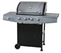 Char-Broil 48,000 BTU, 665-Square-Inch 4-Burner Gas Grill with Side Burner