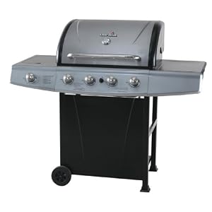 Char Broil M2 Four-Burner 48,000 BTU Gas Grill, with Sideburner