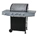 Char-Broil 48,000 BTU, 665-Square-Inch 4-Burner Gas Grill with Side Burner