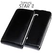 Flip-Case Handy Klapp Tasche Samsung S5260 Star II Schwarz