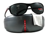 Prada Sps 05M 1Ab-1A1 Black Sunglasses