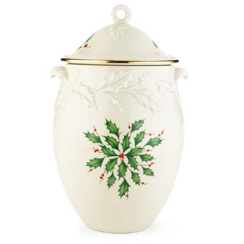 Lenox Holiday Cookie Jar