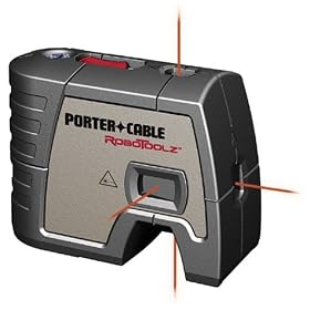 RoboToolz RS01001 RoboVector Multi-Beam Self-Leveling Laser Level, Plumb Bob and Square