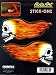 Automotive : Flaming Skulls L&R Stick Onz Decal