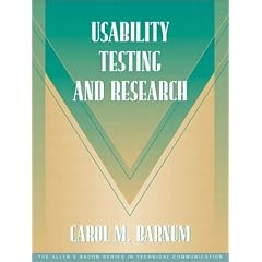 Usability Testing and Research (Allyn & Bacon Series in Technical Communication)