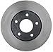 ACDelco Silver 18A1109A (19287170) Non-Coated Front Disc Brake Rotor