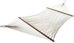 Strathwood Cotton Rope Hammock [Amazon Frustration-Free Packaging]
