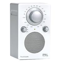 Tivoli Audio iPAL Portable Audio Laboratory AM/FM Radio, Silver/White