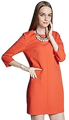 Spring 2015 General Print Draped  Dress