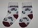 COLORADO AVALANCHE Team Logo Cotton BABY BOOTIES