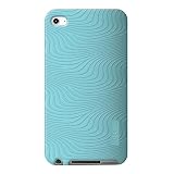 iLuv Moxie ICC613 Glow in the Dark, Soft, 3D Patterned Case for iPod Touch 4th Gen (Blue)