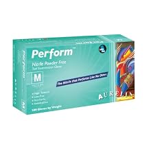 Aurelia Perform 9239 Nitrile Glove, Powder Free, 9.5" Length, 2.6 mils Thick