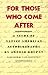 Search : For Those Who Come After: A Study of Native American Autobiography