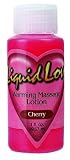 Liquid Love Warming Massage Oil 1oz Cherry