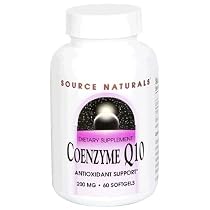 Source Naturals Coenzyme Q10, 200 mg, Softgels, 60 softgels
