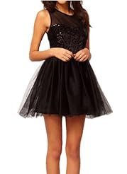 Short Sequined  Bubble Dress 2014  Ball Gown  Dress